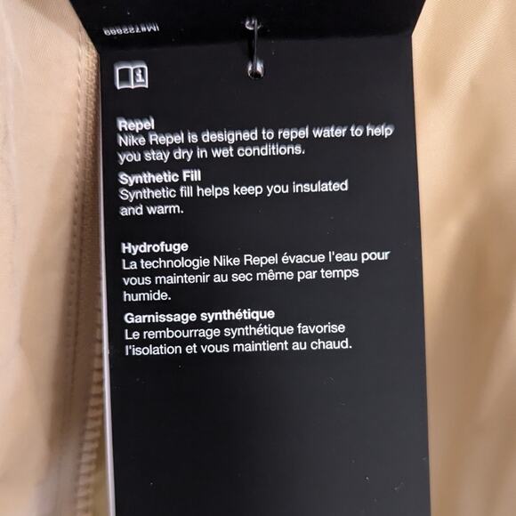 NIKE Air Jordan Water Repellent Nylon Puffer Jacket Puffer Jacket Size L - Picture 11 of 11